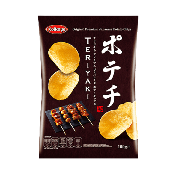 Koikeya Teriyaki Potato Chips 100g