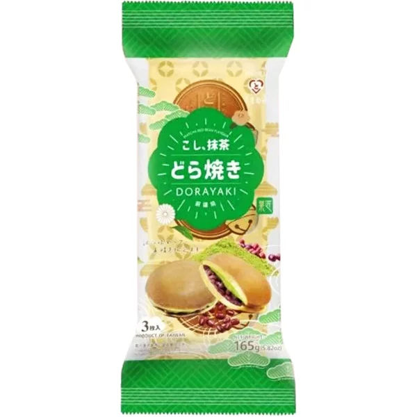 Tokimeki Dorayaki Matcha Red Bean Flavour 165g