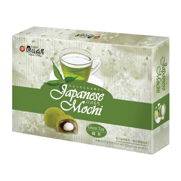 Taiwan Village Japanese Mochi - Green Tea 210g