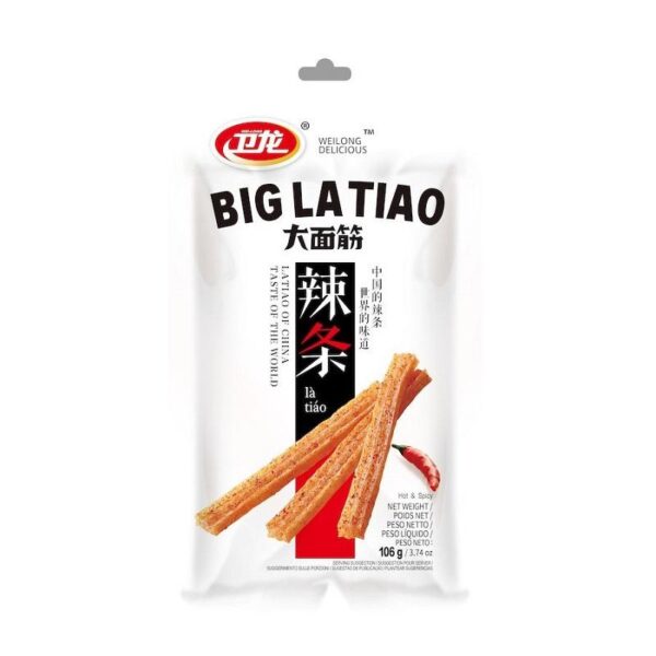 WEILONG Big La Tiao Spicy Sticks 106g