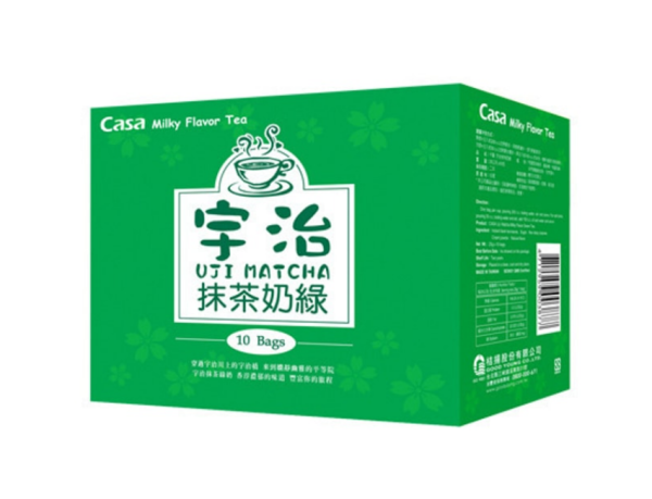 Casa Uji Matcha Milky Flavour Green Tea 15*33g