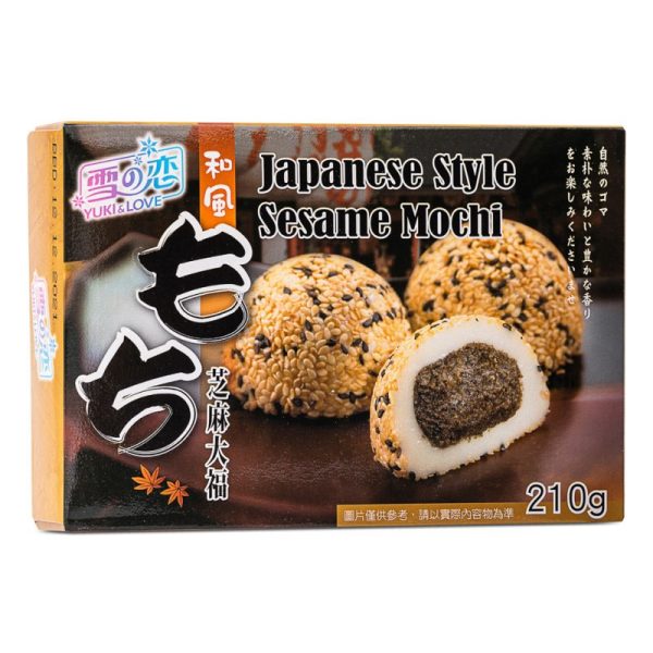 Yuki & Love Mochi With Sesame 210g