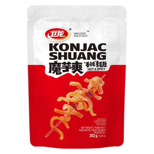 WeiLong Konjac Shuang - Hot & Spicy 252g