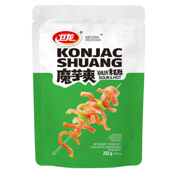 WeiLong Konjac Shuang - Sour & Hot 252g